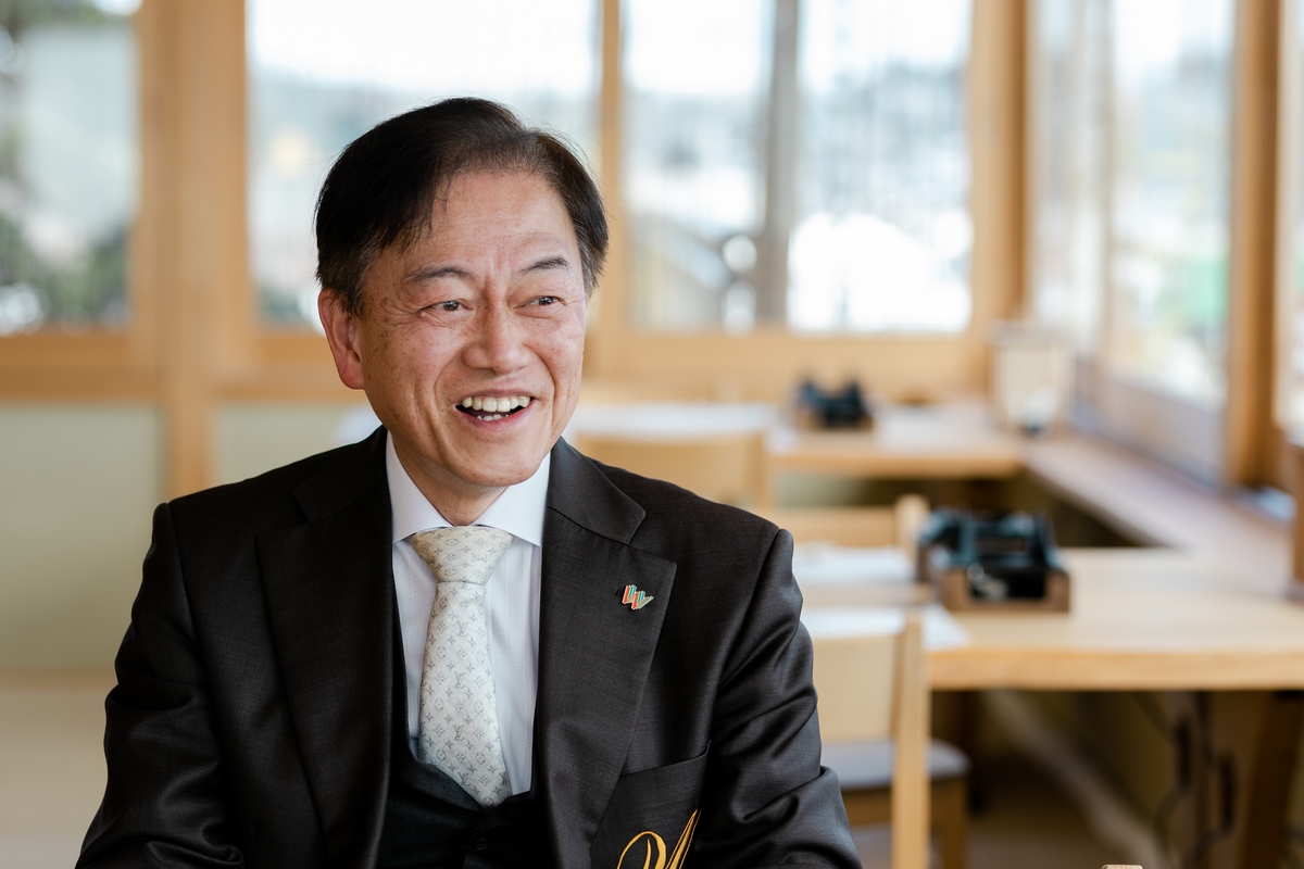 「奈良がどんなふうに変わるのか、楽しみにしてほしい」と意気込む下谷さんの写真